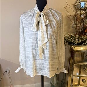 Uterque Elegant White Women's Top S